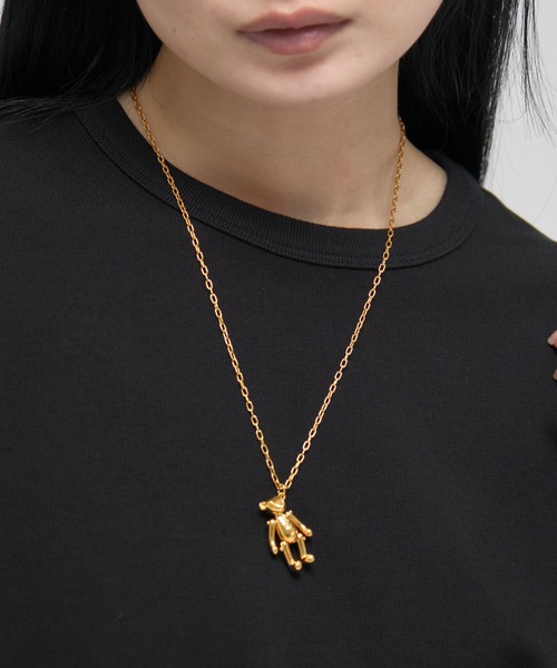 注目の福袋！ AMBUSH/アンブッシュ】TEDDY BEAR NECKLACE/テディベア CHARM アクセサリー