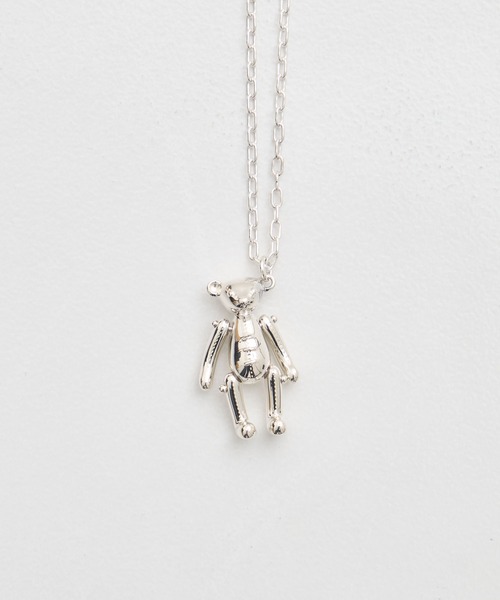 【AMBUSH】Teddy bear Charm Necklace/追跡+関税+全国送料込み AMBUSH Teddy Bear Charm Necklace | Gold | FARFETCH