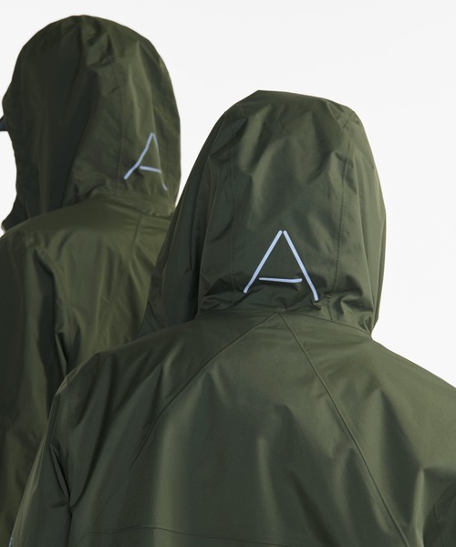 AIGLE（エーグル）の「MTD 全天候型 防水 撥水 透湿 フーデッドジャケット（マウンテンパーカー・レディース・ブルー/モスグリーン/セージグリーン/ダークブルー/ブラック・S/M/L）」の20枚目の写真