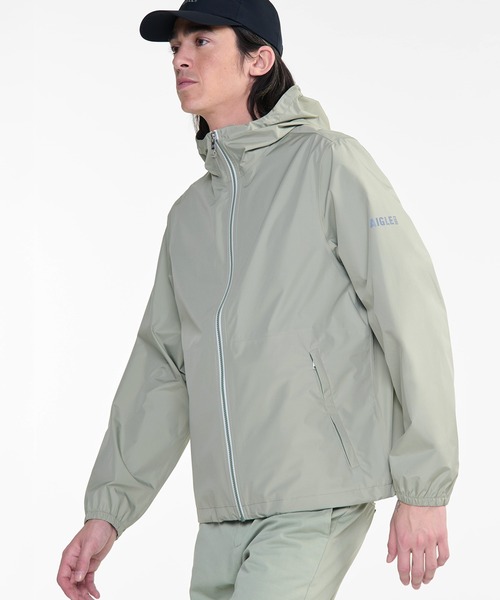 AIGLE（エーグル）の「MTD 全天候型 防水 撥水 透湿 フーデッドジャケット（マウンテンパーカー・レディース・ブルー/モスグリーン/セージグリーン/ダークブルー/ブラック・S/M/L）」の6枚目の写真