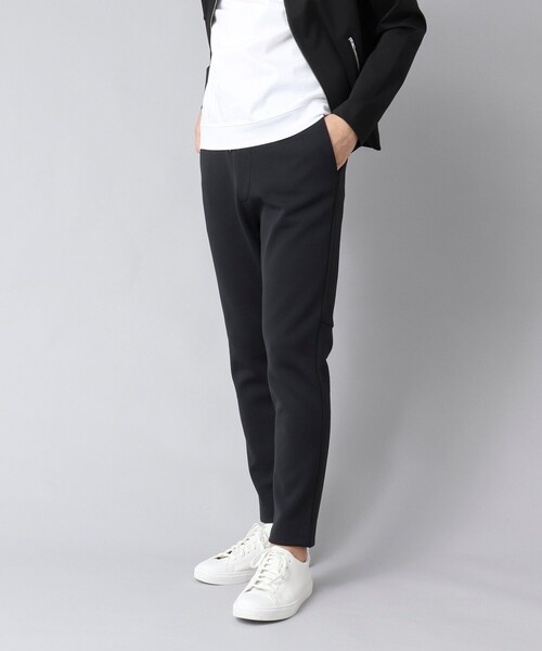 NOLLEY’S（ノーリーズ）の「【ACTIVE SECT】《限定展開》ダブルニットスウェットパンツ 25SS（その他パンツ・メンズ・ブラック/チャコールグレー/カーキ・M/L/XL/S）」の13枚目の写真