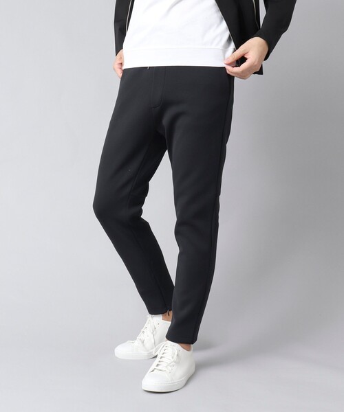 NOLLEY’S（ノーリーズ）の「【ACTIVE SECT】《限定展開》ダブルニットスウェットパンツ 25SS（その他パンツ・メンズ・ブラック/チャコールグレー/カーキ・M/L/XL/S）」の14枚目の写真