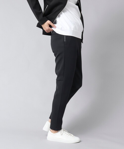NOLLEY’S（ノーリーズ）の「【ACTIVE SECT】《限定展開》ダブルニットスウェットパンツ 25SS（その他パンツ・メンズ・ブラック/チャコールグレー/カーキ・M/L/XL/S）」の17枚目の写真