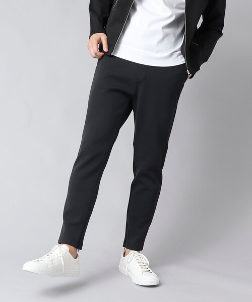 NOLLEY’S（ノーリーズ）の「【ACTIVE SECT】《限定展開》ダブルニットスウェットパンツ 25SS（その他パンツ・メンズ・ブラック/チャコールグレー/カーキ・M/L/XL/S）」の19枚目の写真