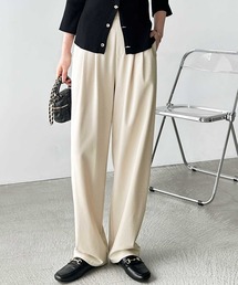 GeeRA（ジーラ）の「【体型拾わず美脚見え/低身長サイズ有】オフィスでもプライベートでも！カーブスラックスパンツ（その他パンツ）」