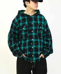 WHO'S WHO gallery | 【KOOK'N/クーキー】 フードチェックシャツ(シャツ/ブラウス)