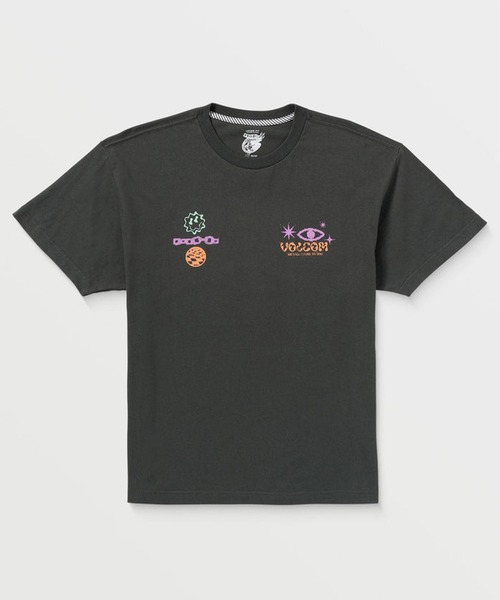 セール】VOLCOM/ボルコム 半袖Tシャツ バックプリント フロント