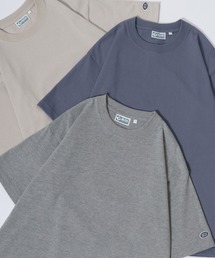 DISCUS/ディスカス USAコットン ヘビーウェイト ロゴワッペン刺繍 半袖Tシャツ レディース メンズ