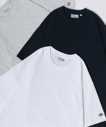 DISCUS | DISCUS/ディスカス USAコットン ヘビーウェイト ロゴワッペン刺繍 半袖Tシャツ レディース メンズ(Tシャツ/カットソー)