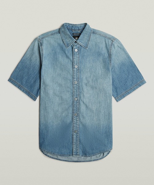 G-STAR RAW (ジースターロゥ) PREMIUM 1-POCKET SHIRT (プレミアム 1ポケット シャツ) サステナブル レギュラーフィット デニムシャツ 楽天市場】【SALE／30%OFF】G-Star RAW 【公式ショップ】ONE