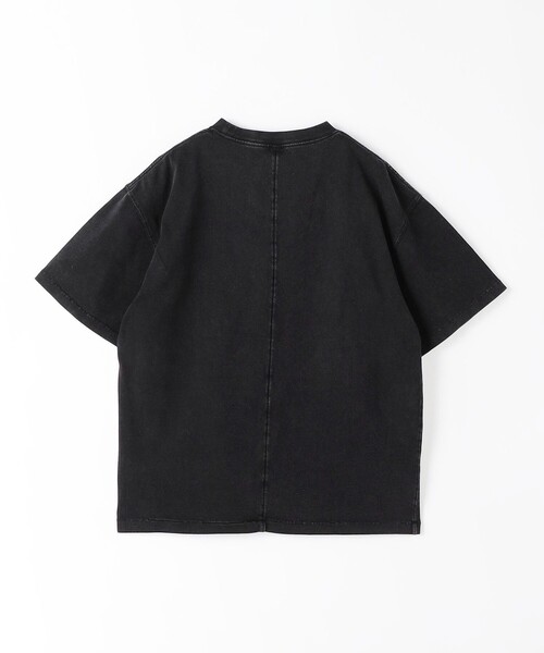 ★Ten-C★ミニマルガーメント ダイポロTシャツ セール】ガーメントダイ オープンエンド ジャージー Tシャツ（T