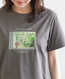 【プチプラ1990円(税抜)】ロゴフォトプリントTシャツ【親子コーデ】