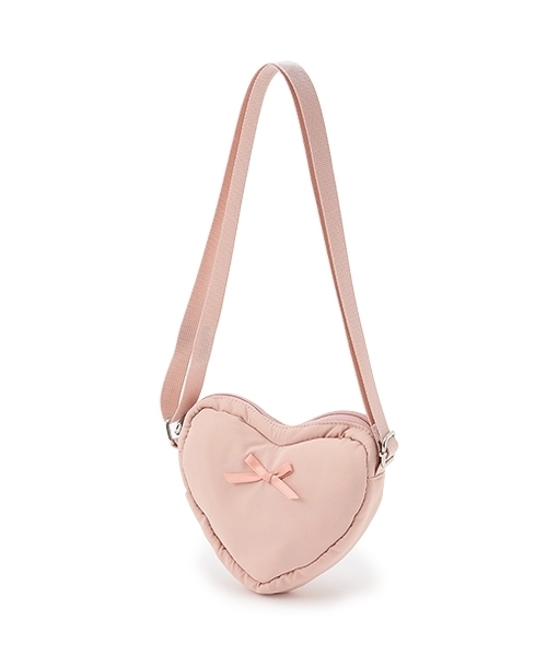 petit main（プティマイン）の「モチーフポシェット（ショルダーバッグ・キッズ・アイボリー/ライトピンク・F）」の9枚目の写真