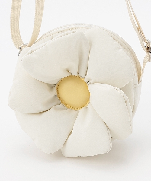 petit main（プティマイン）の「モチーフポシェット（ショルダーバッグ・キッズ・アイボリー/ライトピンク・F）」の13枚目の写真