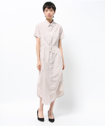 SEVENDAYS=SUNDAY | ロンドンストライプ　半袖シャツワンピース(ワンピース)