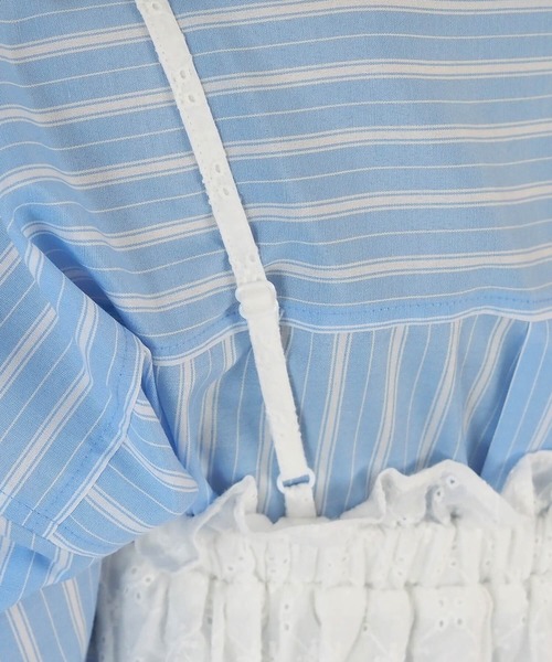 tiptop(ティップトップ)の「【2way】総刺繍コットンキャミスカート(スカート・レディース・オフホワイト/ブラック・FREE)」の19枚目の写真