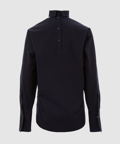 5/6まで　新品未使用　DRIES VAN NOTEN シャツ DRIES VAN NOTEN zip-up design shirt | NOIR ONLINE
