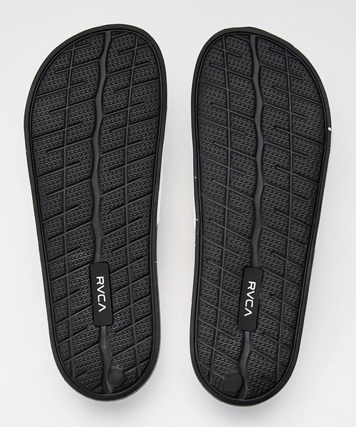RVCA(ルーカ)の「RVCA メンズ RVCA SHOWER SLIDE ファッションサンダル 【2025年春夏モデル】/ルーカスライドサンダル・シャワサン(シャワーサンダル)(サンダル・メンズ・ホワイト/ブラック系その他/ホワイト系その他/ブラック・10/9/8)」の18枚目の写真