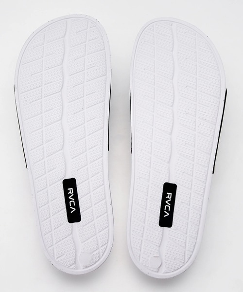 RVCA(ルーカ)の「RVCA メンズ RVCA SHOWER SLIDE ファッションサンダル 【2025年春夏モデル】/ルーカスライドサンダル・シャワサン(シャワーサンダル)(サンダル・メンズ・ホワイト/ブラック系その他/ホワイト系その他/ブラック・10/9/8)」の14枚目の写真