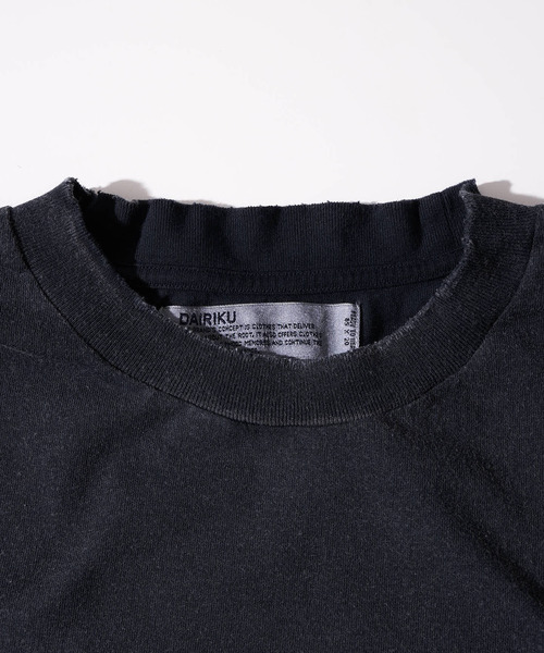 DAIRIKU(ダイリク)の「DAIRIKU / ダイリク EX Alien Vintage Wash H-S Tee(Tシャツ/カットソー・メンズ・ブラック・MEDIUM/X-SMALL)」の11枚目の写真