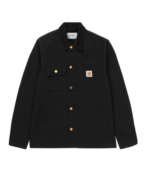 Carhartt WIP（カーハートダブリューアイピー）の「【Carhartt WIP】MICHIGAN COAT（ブルゾン・メンズ・ブラック/アイボリー・MEDIUM）」の2枚目の写真