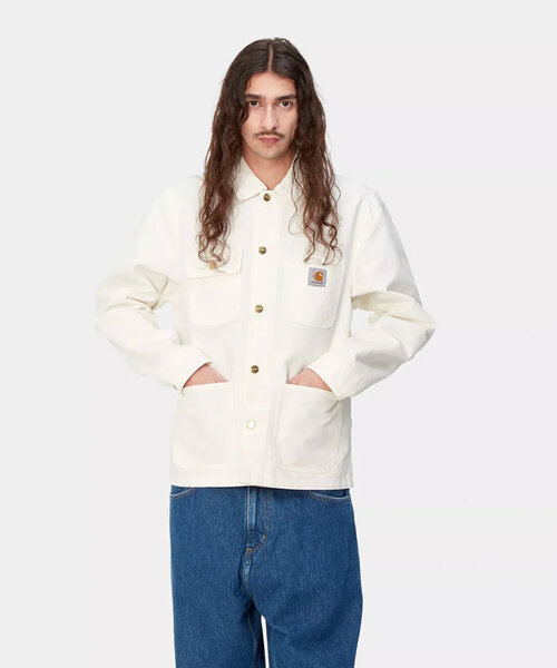 Carhartt WIP（カーハートダブリューアイピー）の「【Carhartt WIP】MICHIGAN COAT（ブルゾン・メンズ・ブラック/アイボリー・MEDIUM）」の4枚目の写真