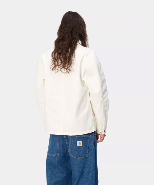 Carhartt WIP（カーハートダブリューアイピー）の「【Carhartt WIP】MICHIGAN COAT（ブルゾン・メンズ・ブラック/アイボリー・MEDIUM）」の6枚目の写真