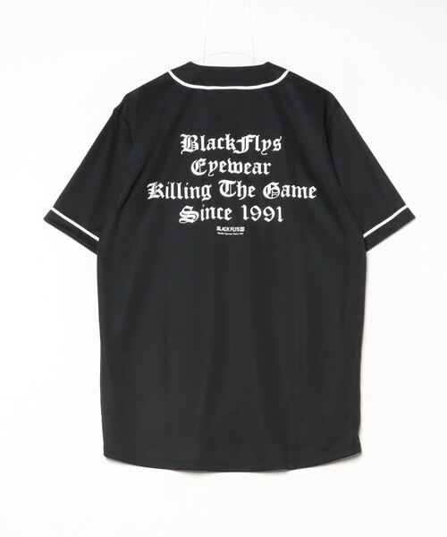BLACK FLYS(ブラックフライズ)の「【BLACK FLYS】 KILLING THE GAME OE BASEBALL SHIRTS(シャツ/ブラウス・メンズ・グリーン/ブラック・X-LARGE/LARGE/MEDIUM)」の3枚目の写真