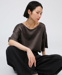 BABYLONE | ウォッシャブルシルクレーヨンシャツブラウス(シャツ/ブラウス)