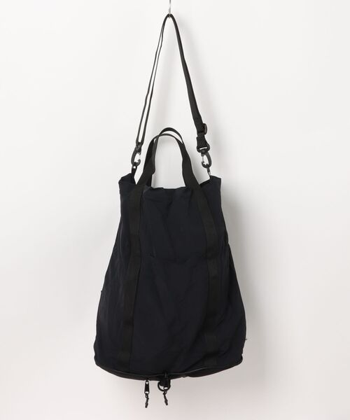 Gramicci(グラミチ)の「▲GRAMICCI▲NYLON PACKABLE EXPLORER TOTE(トートバッグ・メンズ・オリーブ/ネイビー/グレー系その他/ブラック・FREE)」の8枚目の写真