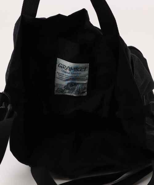 Gramicci(グラミチ)の「▲GRAMICCI▲NYLON PACKABLE EXPLORER TOTE(トートバッグ・メンズ・オリーブ/ネイビー/グレー系その他/ブラック・FREE)」の10枚目の写真