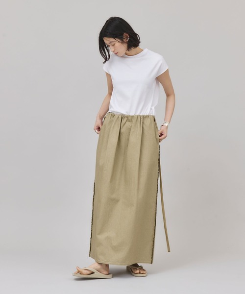 カレンソロジー 2025ss ギャザータイトスカート Curensology（カレンソロジー）の「Curensology(カレンソロジー