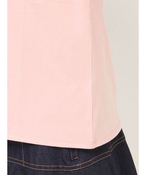 RESEXXY（リゼクシー）の「エンブロイダリーロゴTシャツ（Tシャツ/カットソー・レディース・ホワイト/ピンク/ブラック/チャコールグレー・FREE）」の14枚目の写真