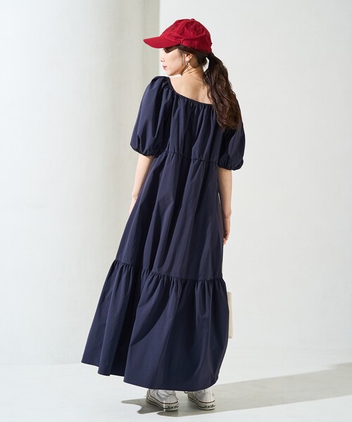 セール】限定展開 2WAY オフショルダー ティアード ワンピース