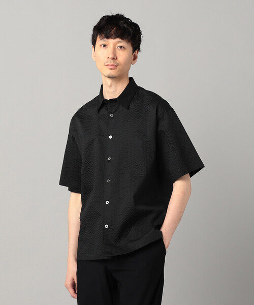 COMME CA MEN(コムサメン)の「浜松織りコットンウェーブ レギュラーカラーシャツ(シャツ/ブラウス・メンズ・ブラック/ネイビー/ホワイト・M/L/S)」の13枚目の写真