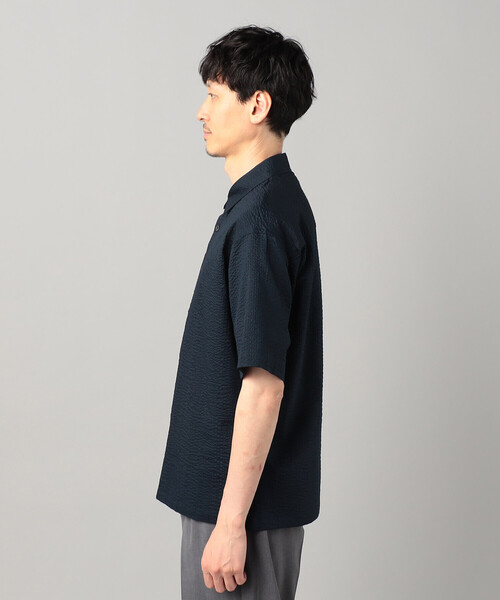 COMME CA MEN(コムサメン)の「浜松織りコットンウェーブ レギュラーカラーシャツ(シャツ/ブラウス・メンズ・ブラック/ネイビー/ホワイト・M/L/S)」の20枚目の写真