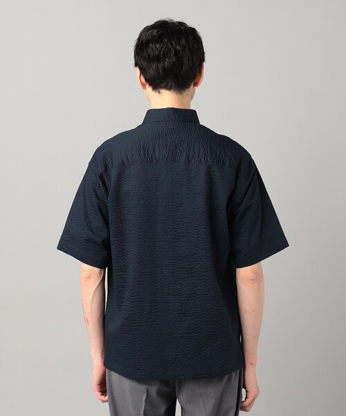 COMME CA MEN(コムサメン)の「浜松織りコットンウェーブ レギュラーカラーシャツ(シャツ/ブラウス・メンズ・ブラック/ネイビー/ホワイト・M/L/S)」の21枚目の写真