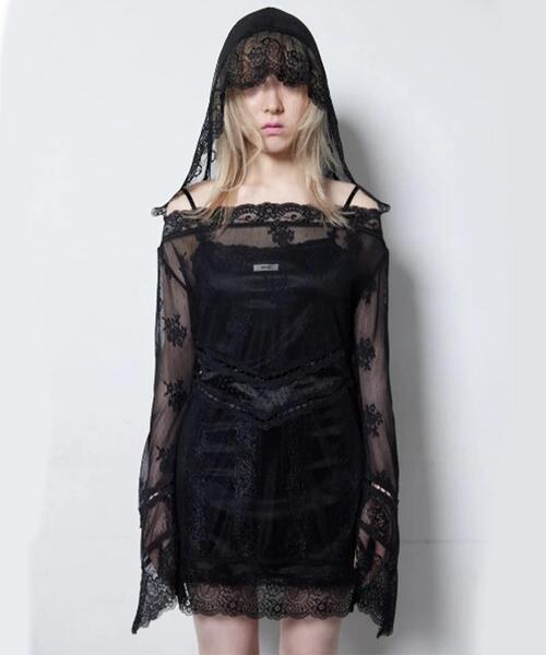 neith./ネイス/Veil-Offshoulder Dress（ワンピース）｜neith.（ネイス