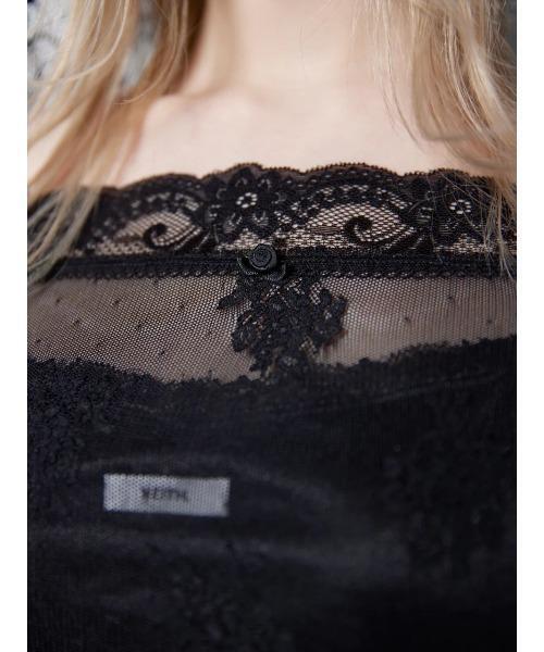 neith./ネイス/Veil-Offshoulder Dress（ワンピース）｜neith.（ネイス