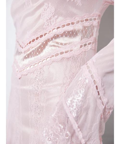 neith.(ネイス)の「neith./ネイス/Veil-Offshoulder Dress(ワンピース・レディース・ピンク/ブラック/ホワイト・FREE)」の11枚目の写真