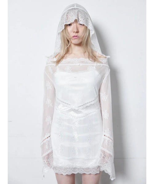 neith./ネイス/Veil-Offshoulder Dress（ワンピース）｜neith