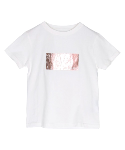 titivate(ティティベイト)の「箔プリントコンパクトTシャツ(Tシャツ/カットソー・レディース・ブラック系その他/ホワイト系その他2/ホワイト系その他3/ホワイト系その他・FREE)」の5枚目の写真