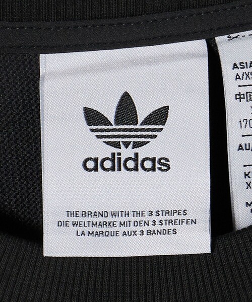 adidas Originals（アディダスオリジナルス）の「＜adidas Originals＞プルオーバー トラックトップ（Tシャツ/カットソー・レディース・ブラック/オフホワイト・S/XS）」の15枚目の写真