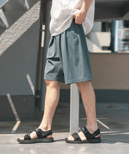 niko and...（ニコアンド）の「シームレスイージーショーツ（その他パンツ・メンズ・グレー/ブラック/グリーン・MEDIUM/LARGE）」の3枚目の写真