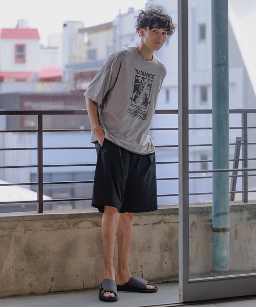 niko and...（ニコアンド）の「シームレスイージーショーツ（その他パンツ・メンズ・グレー/ブラック/グリーン・MEDIUM/LARGE）」の14枚目の写真