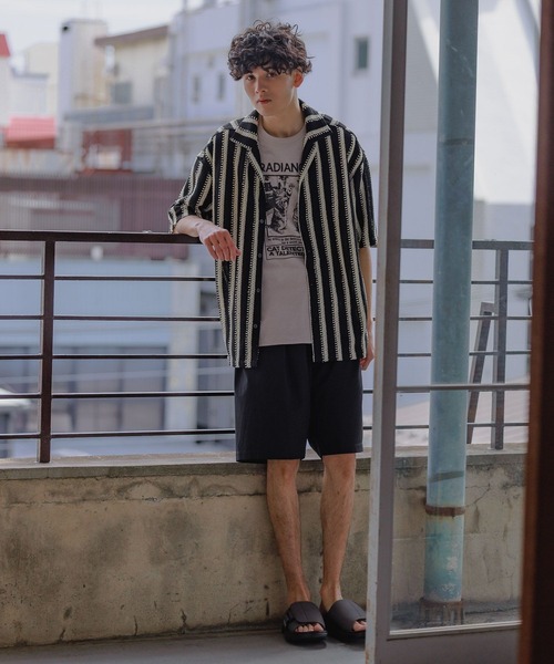 niko and...（ニコアンド）の「シームレスイージーショーツ（その他パンツ・メンズ・グレー/ブラック/グリーン・MEDIUM/LARGE）」の15枚目の写真