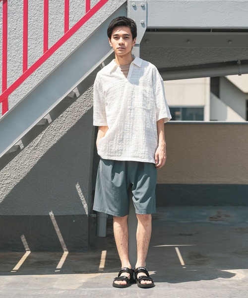 niko and...（ニコアンド）の「シームレスイージーショーツ（その他パンツ・メンズ・グレー/ブラック/グリーン・MEDIUM/LARGE）」の21枚目の写真