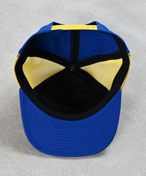 BOKU HA TANOSII（ボク　ハ　タノシイ）の「【BOKU HA TANOSII】別注 KIDSサイドメッシュキャップ（キャップ・キッズ・ブルー/オレンジ・54）」の7枚目の写真