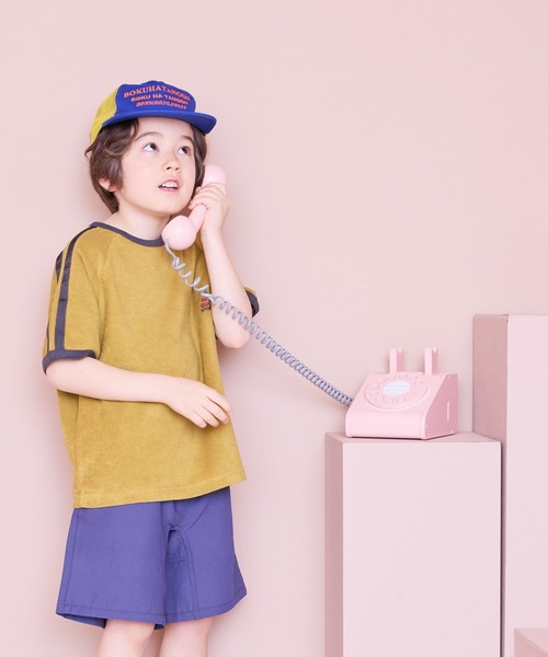 BOKU HA TANOSII（ボク　ハ　タノシイ）の「【BOKU HA TANOSII】別注 KIDSサイドメッシュキャップ（キャップ・キッズ・ブルー/オレンジ・54）」の11枚目の写真