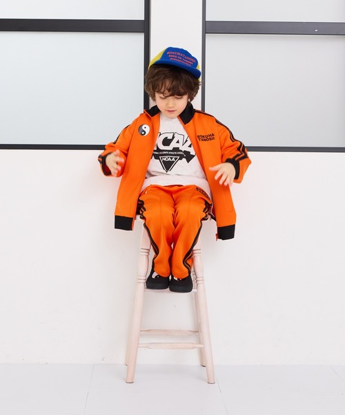 BOKU HA TANOSII（ボク　ハ　タノシイ）の「【BOKU HA TANOSII】別注 KIDSサイドメッシュキャップ（キャップ・キッズ・ブルー/オレンジ・54）」の14枚目の写真